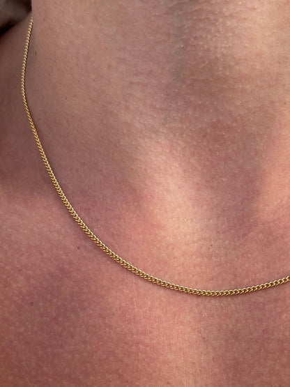 CUBAN CHAIN 1.8MM | 18K Gold