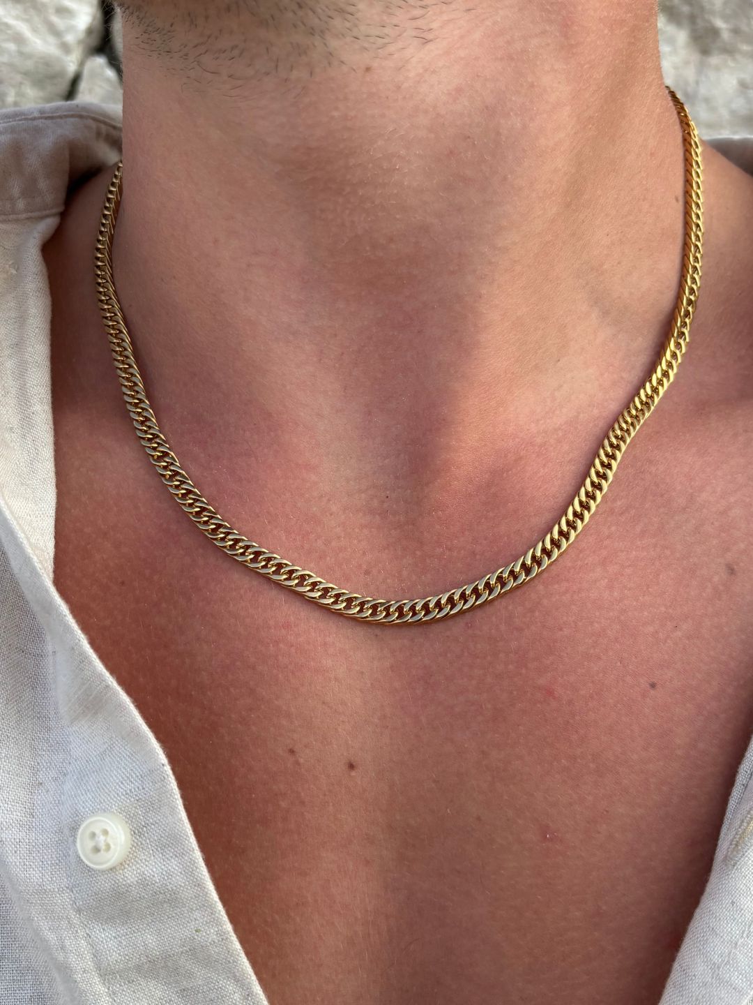 CUBAN CHAIN 5MM | 18K Gold
