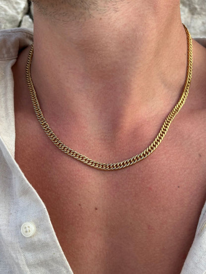 CUBAN CHAIN 5MM | 18K Gold