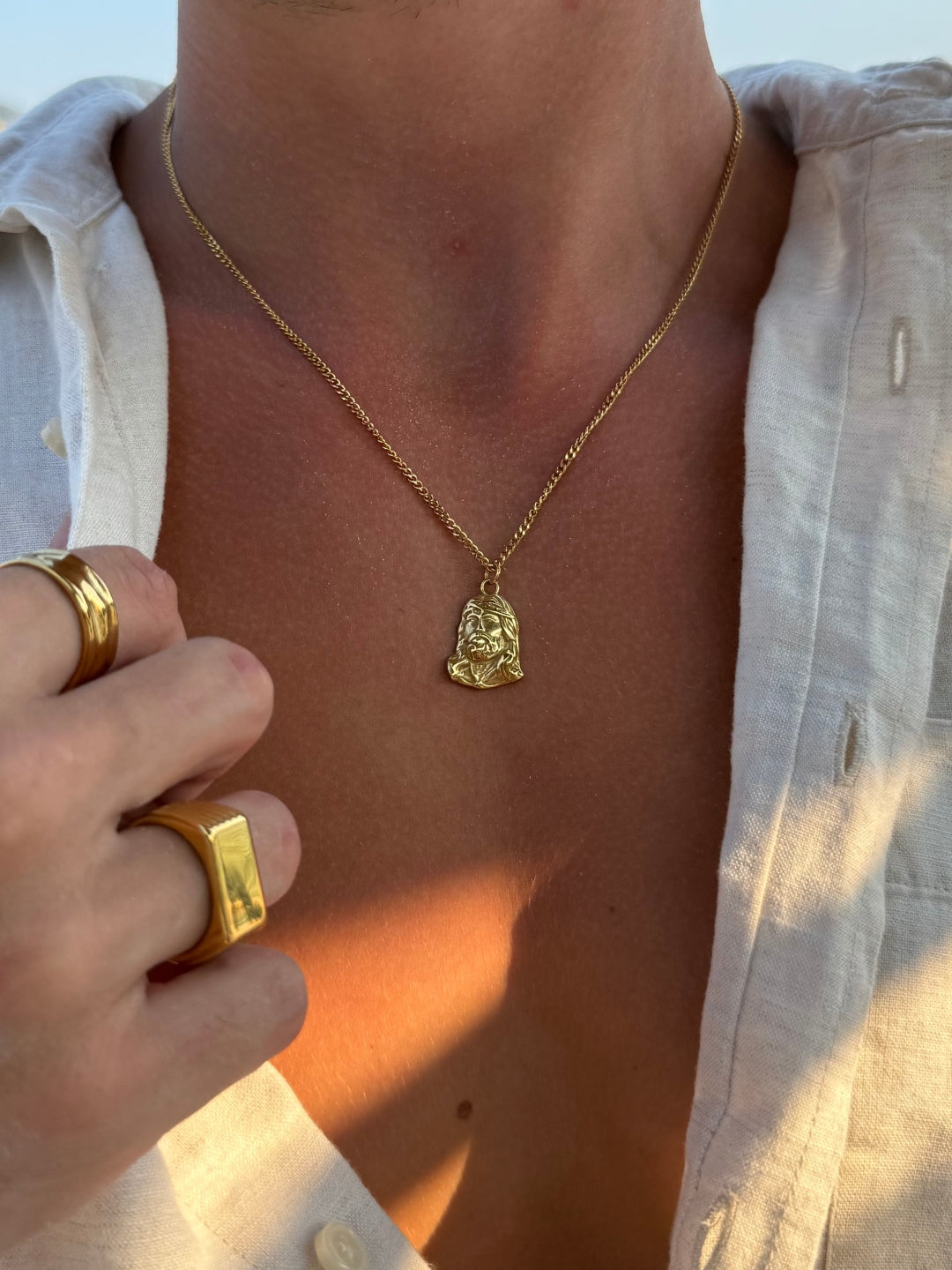 CHRISTUS CHAIN | 18K Gold