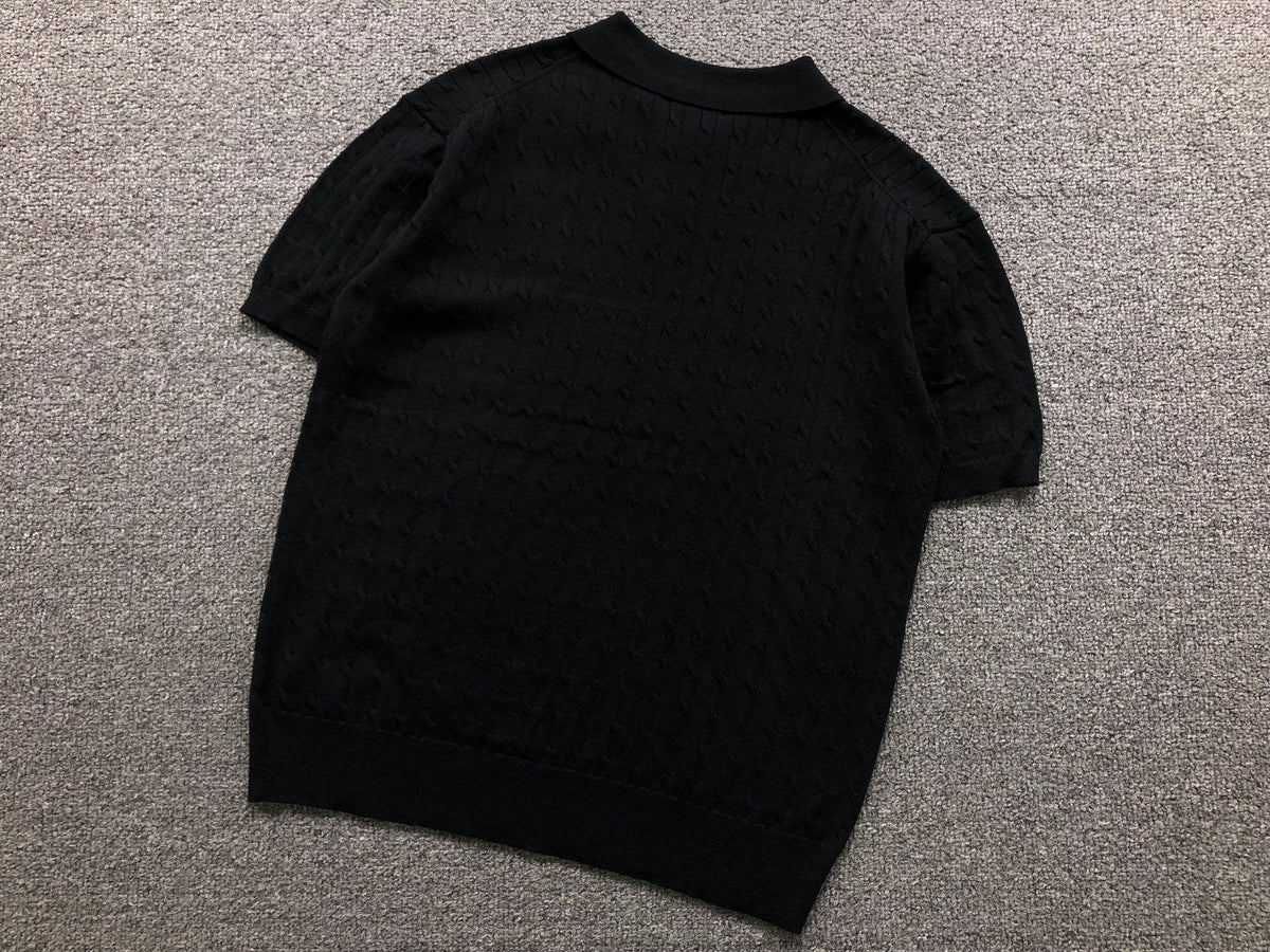 RL - Fairmont Cable Knit Polo