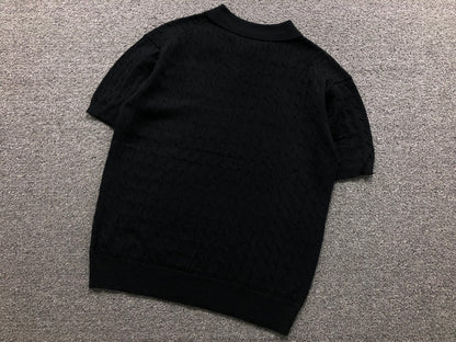 RL - Fairmont Cable Knit Polo