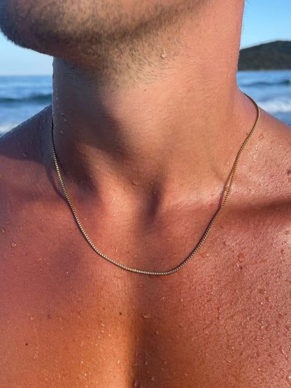 BOX CHAIN | 18K Gold