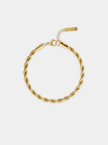 ROPE BRACELET 5MM | 18K Gold