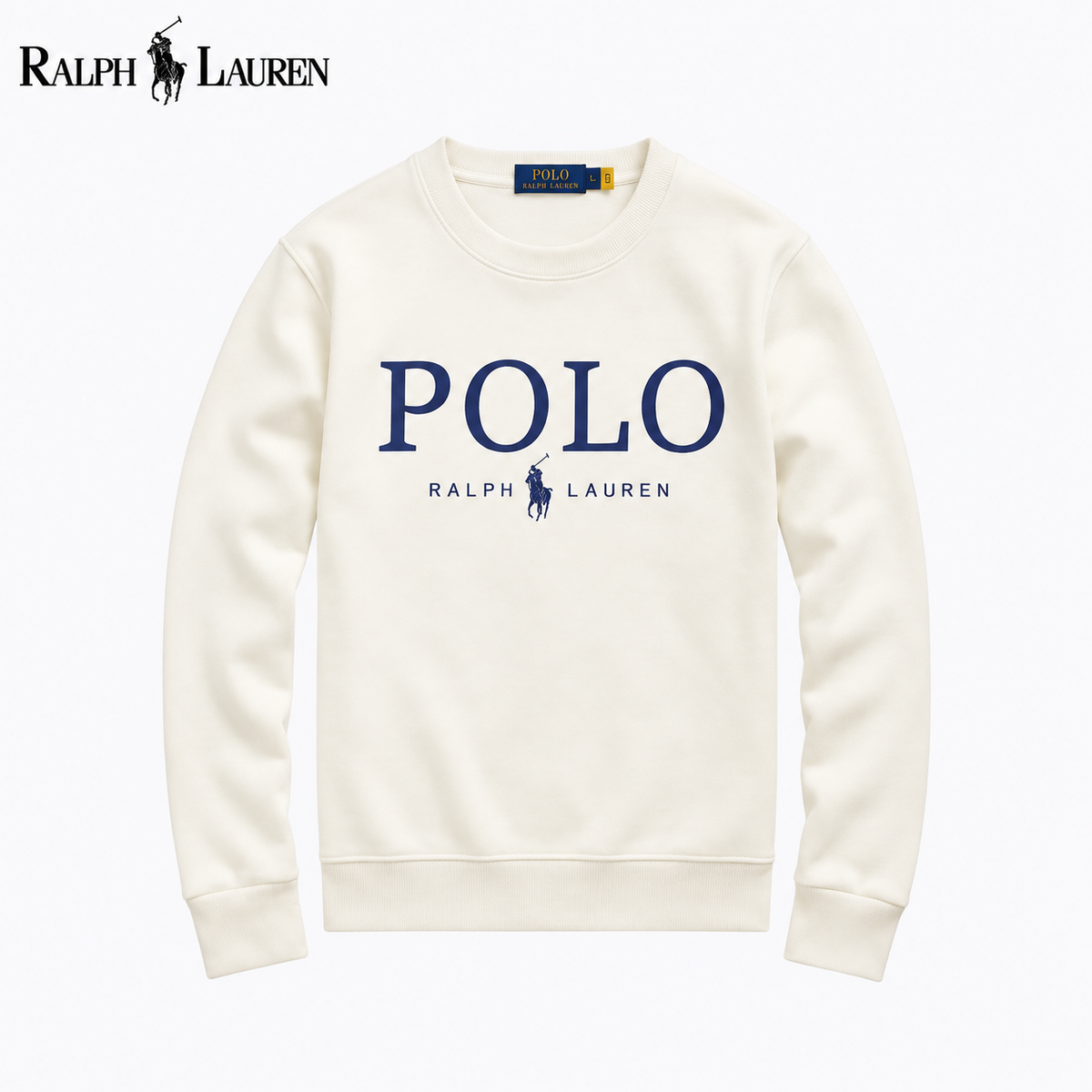 RL - Heritage Logo Crewneck Sweatshirt