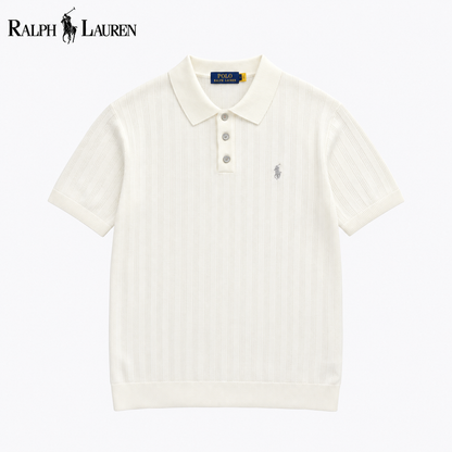 RL - Briarwood Ribbed Knit Polo
