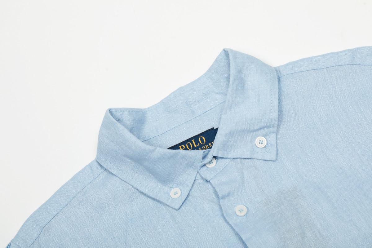 RL - Heritage Linen Button-Down Shirt