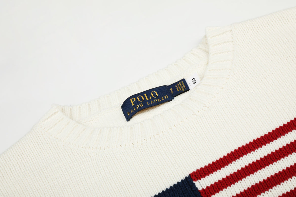 RL - American Flag Knit Sweater