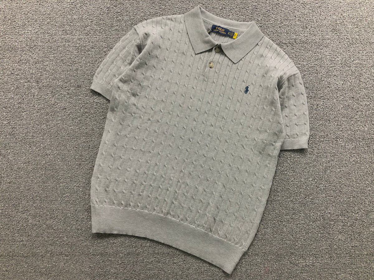 RL - Fairmont Cable Knit Polo