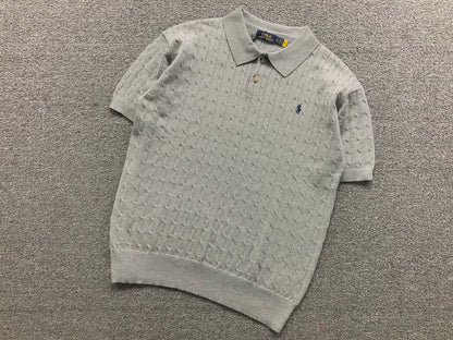 RL - Fairmont Cable Knit Polo