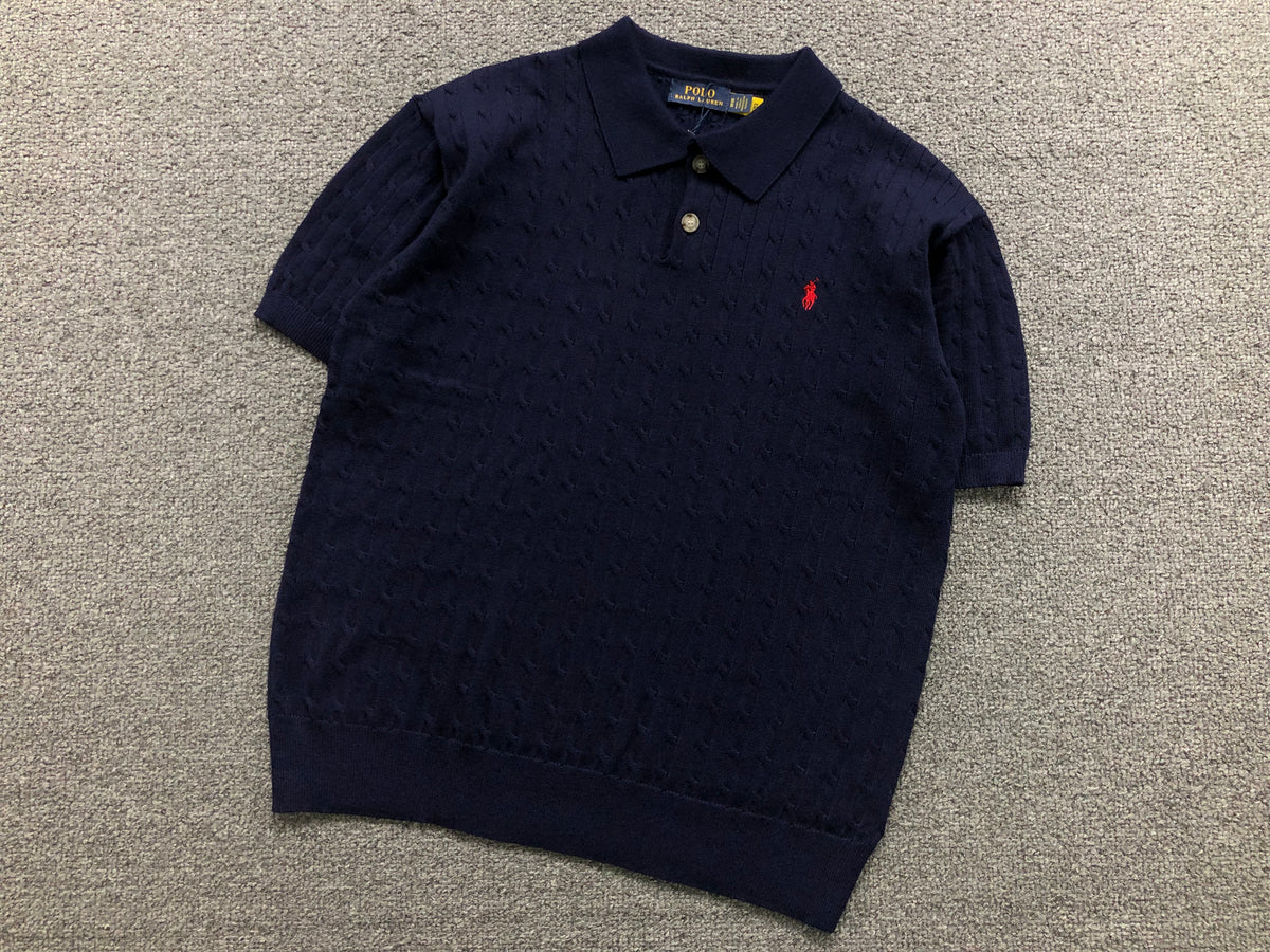 RL - Fairmont Cable Knit Polo