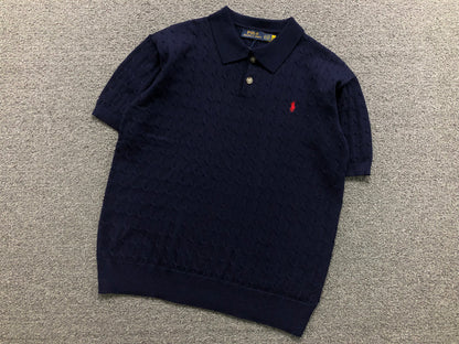 RL - Fairmont Cable Knit Polo