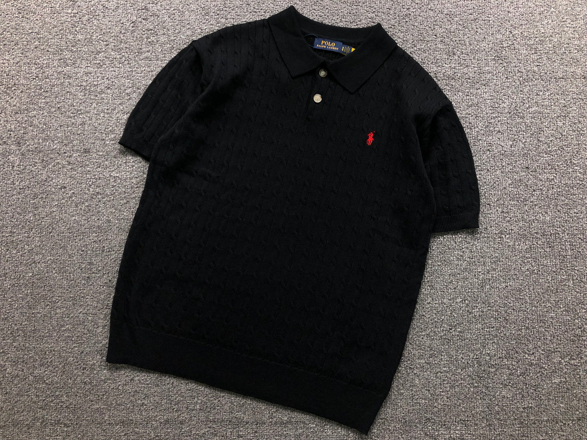 RL - Fairmont Cable Knit Polo