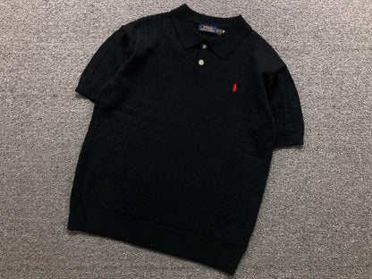 RL - Fairmont Cable Knit Polo