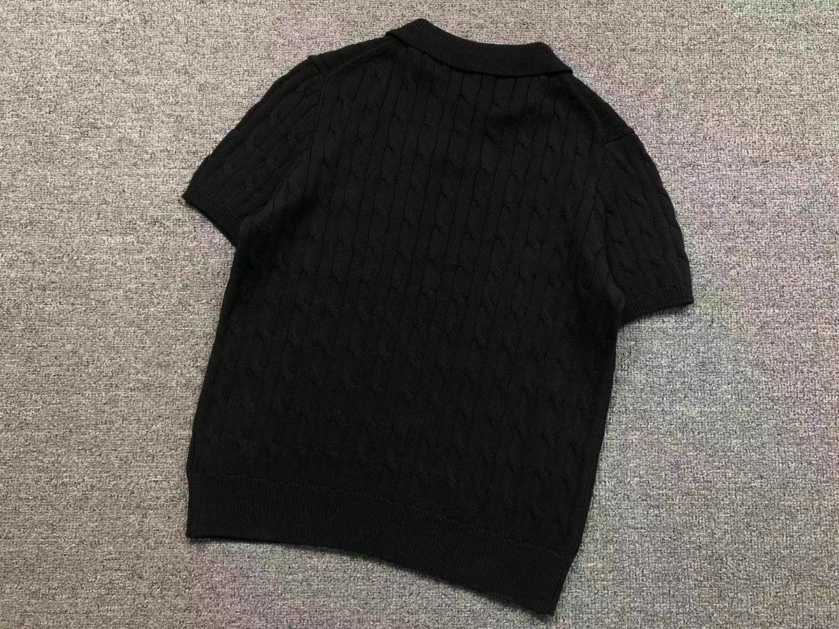 RL - Beaumont Cable Knit Polo