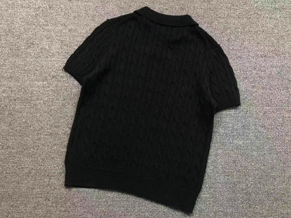 RL - Beaumont Cable Knit Polo