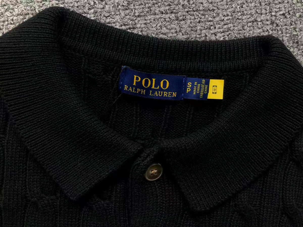 RL - Beaumont Cable Knit Polo