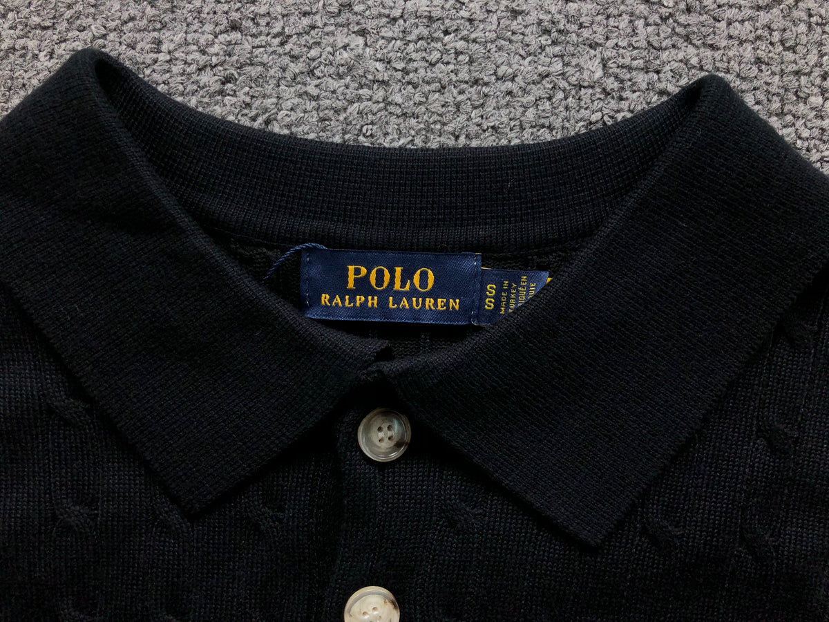 RL - Fairmont Cable Knit Polo