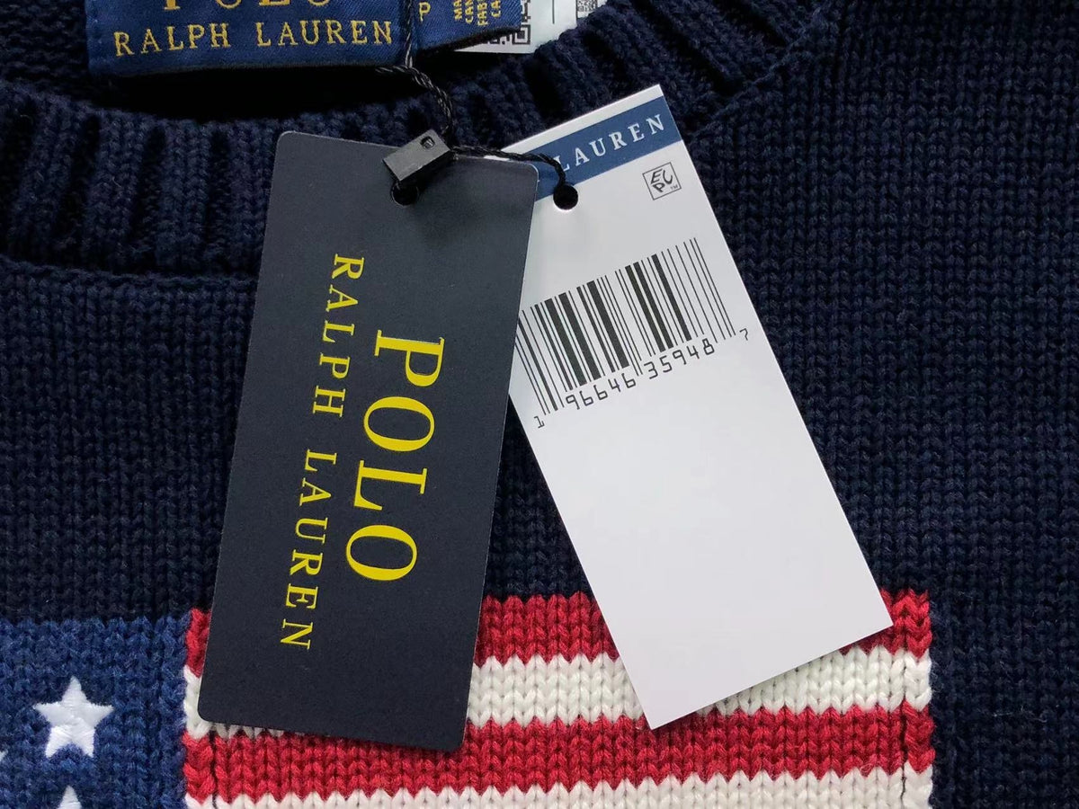 RL - American Flag Knit Sweater