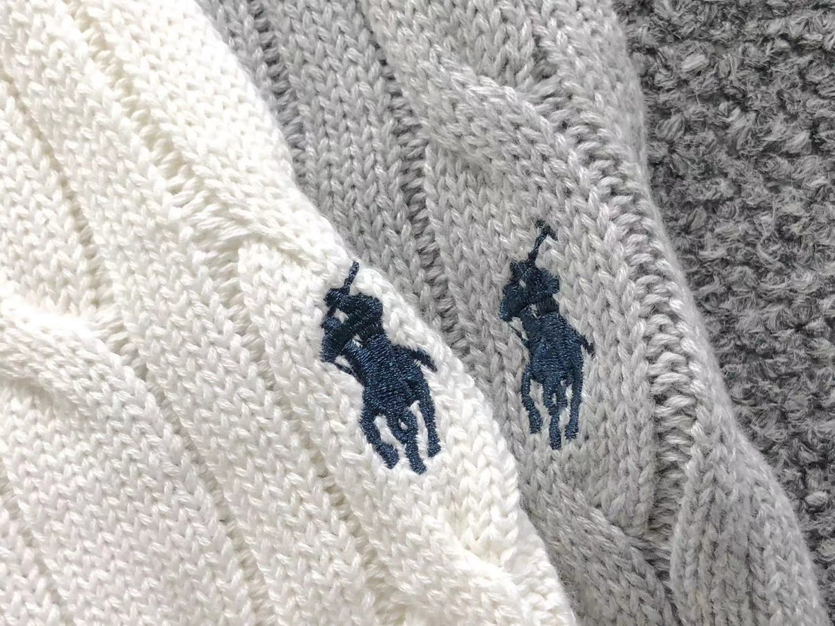 RL - Heritage Cable Knit Polo Set