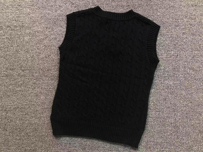 RL - Signature Cable Knit V-Neck Vest