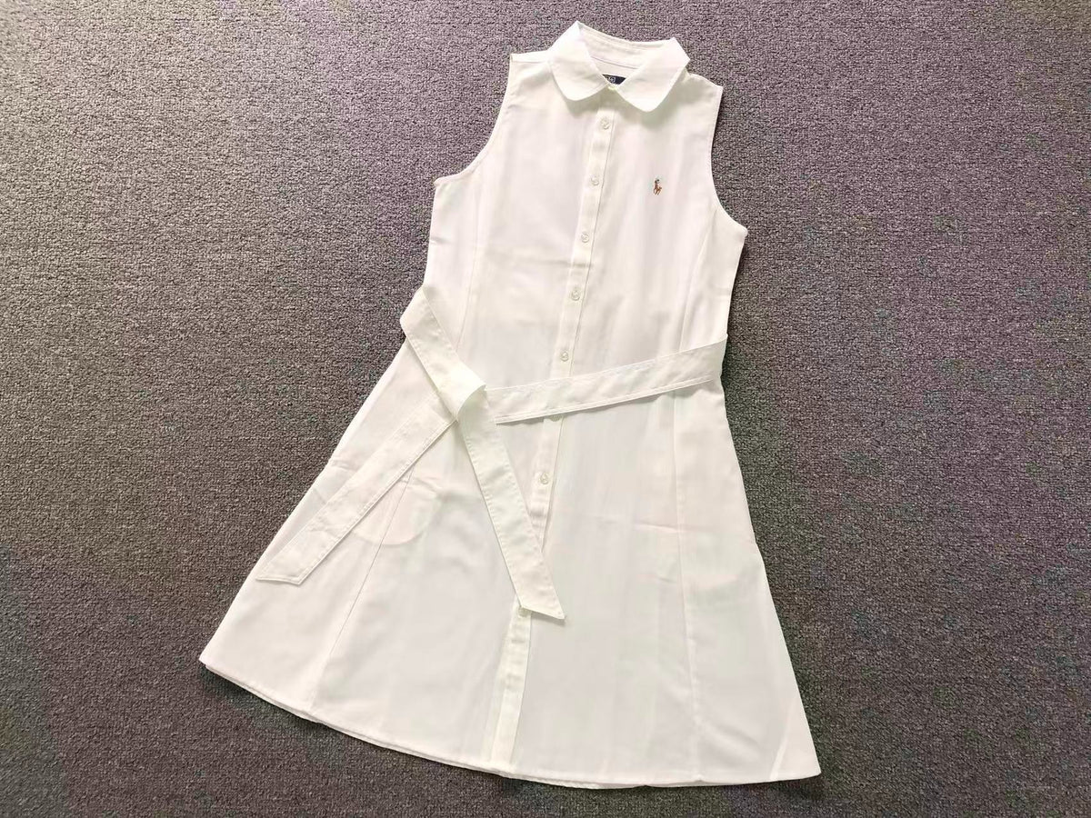 RL - Signature Belted Shirt Dress