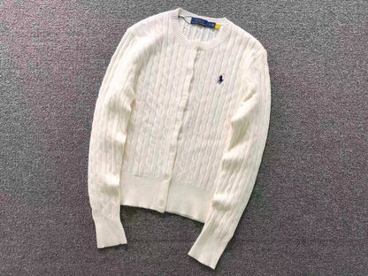 RL - Signature Cable Knit Cardigan