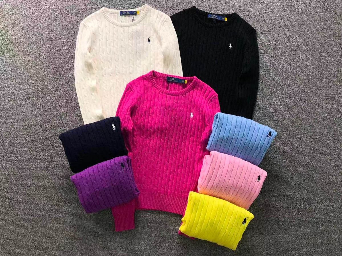 RL - Heritage Cable Crewneck Sweater