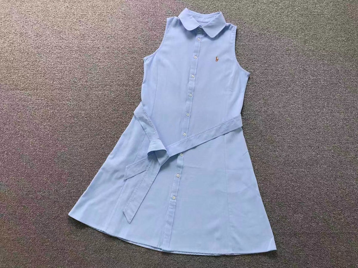 RL - Signature Belted Shirt Dress
