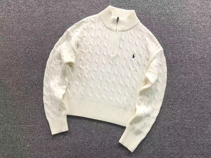 RL - Windsor Cable Quarter-Zip Sweater