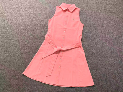 RL - Signature Belted Shirt Dress