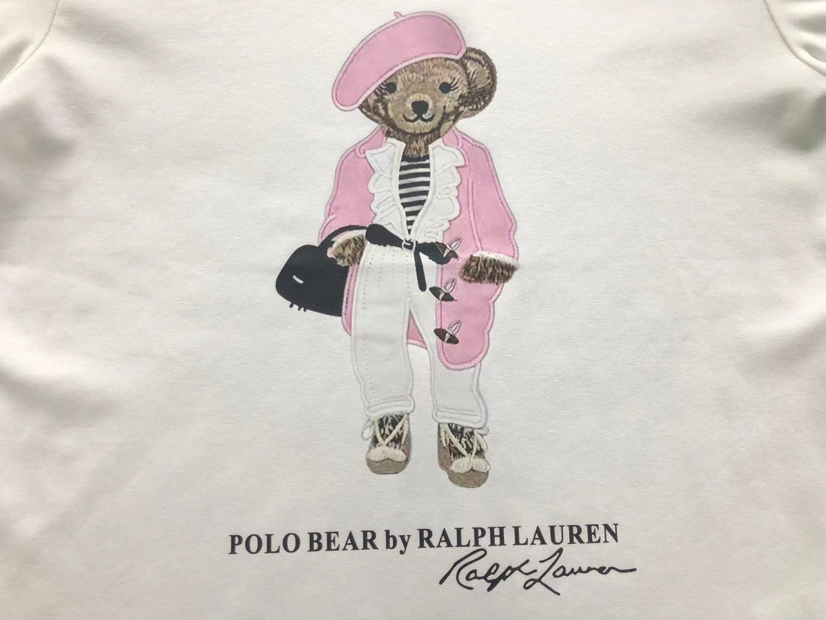 RL - Parisienne Bear Long-Sleeve Top