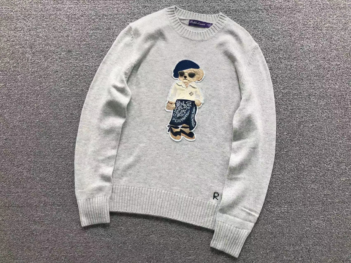 RL - Riviera Bear Knit Sweater