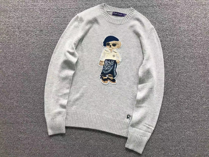 RL - Riviera Bear Knit Sweater