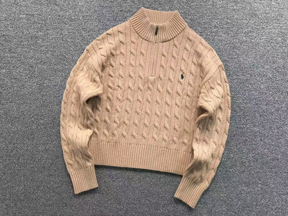 RL - Windsor Cable Quarter-Zip Sweater