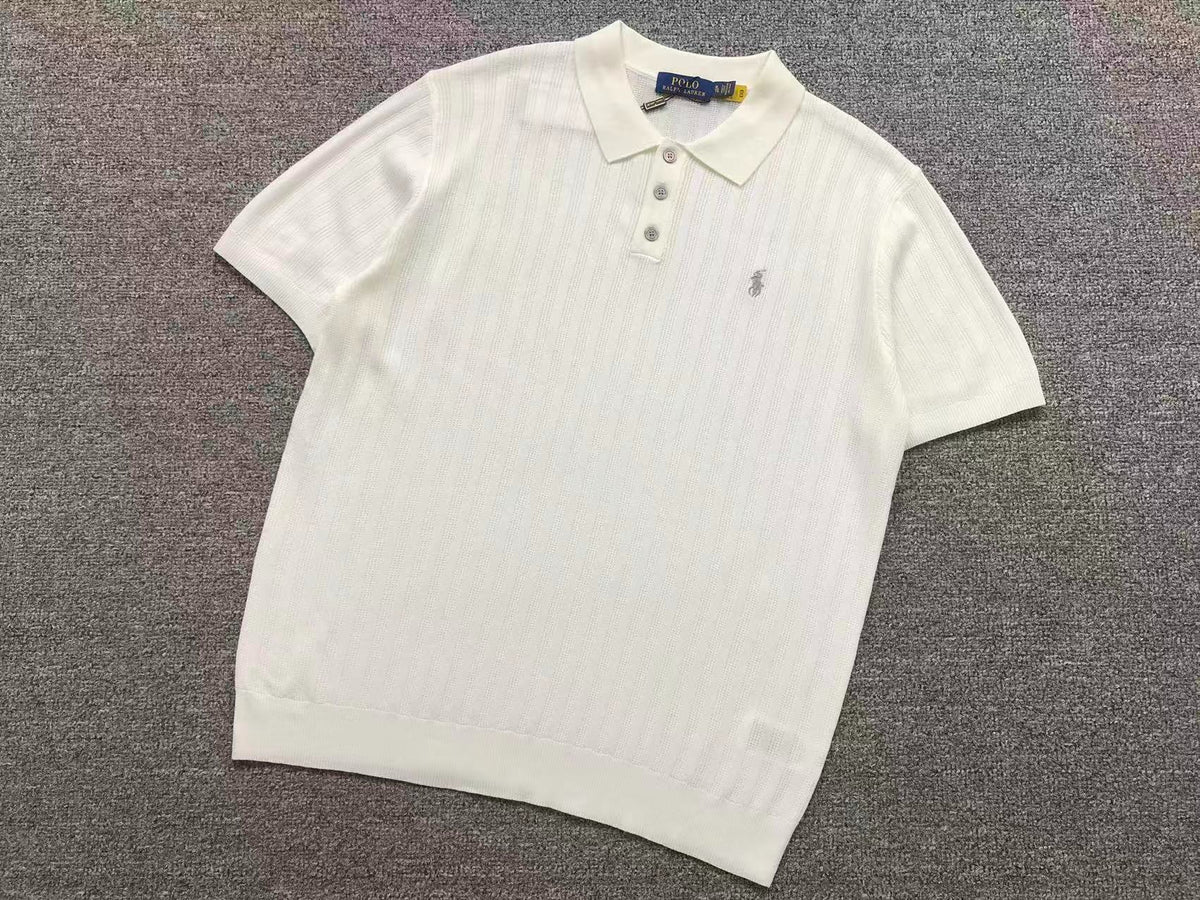 RL - Briarwood Ribbed Knit Polo