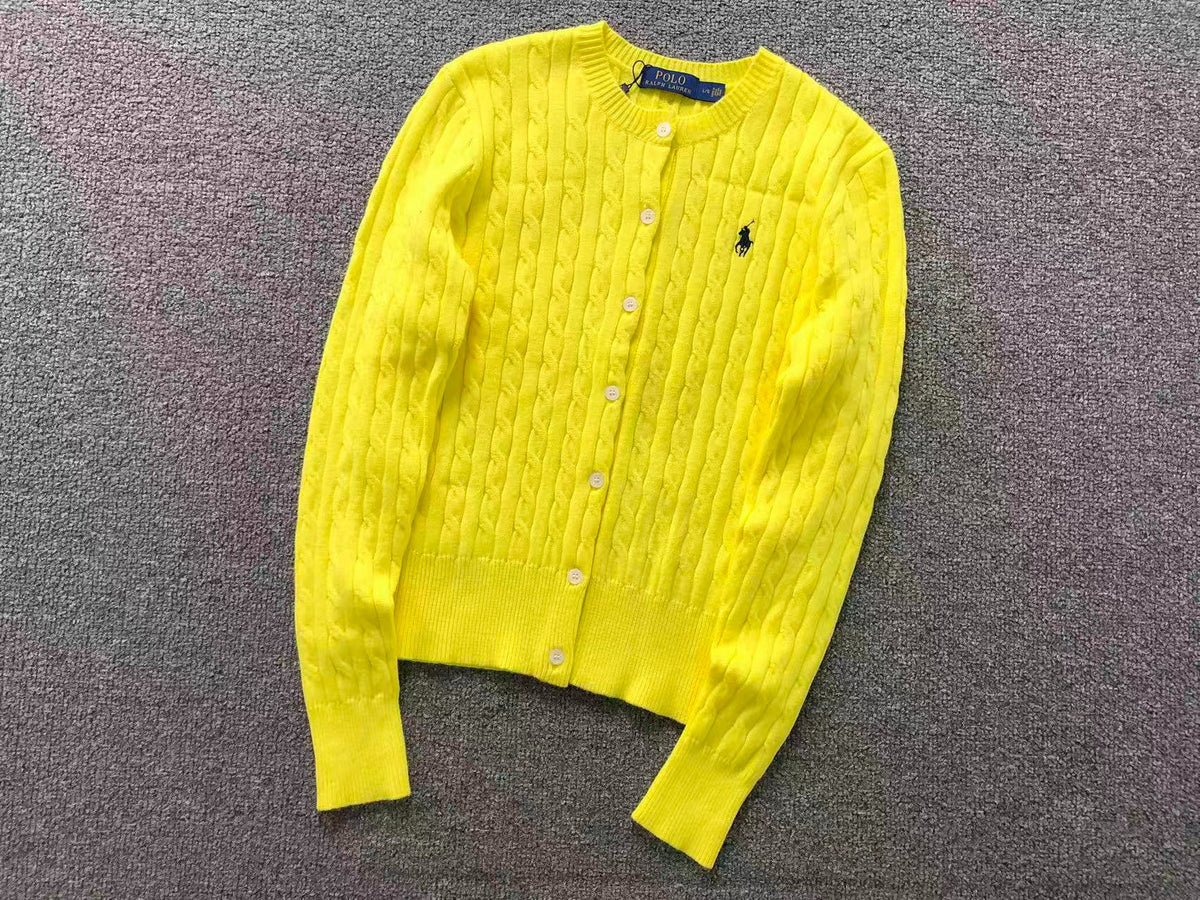 RL - Signature Cable Knit Cardigan