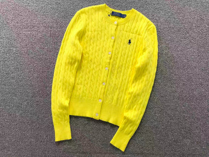 RL - Signature Cable Knit Cardigan