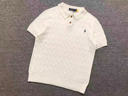 RL - Beaumont Cable Knit Polo