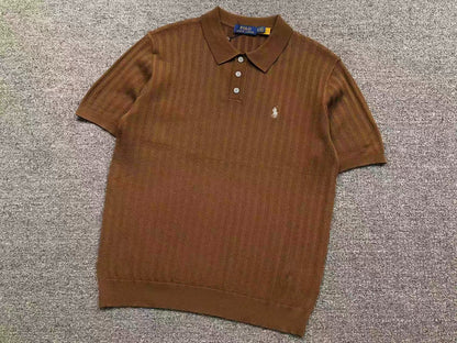 RL - Briarwood Ribbed Knit Polo