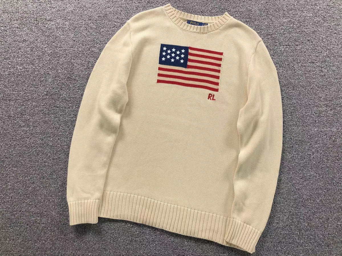 RL - Americana Flag Knit Sweater