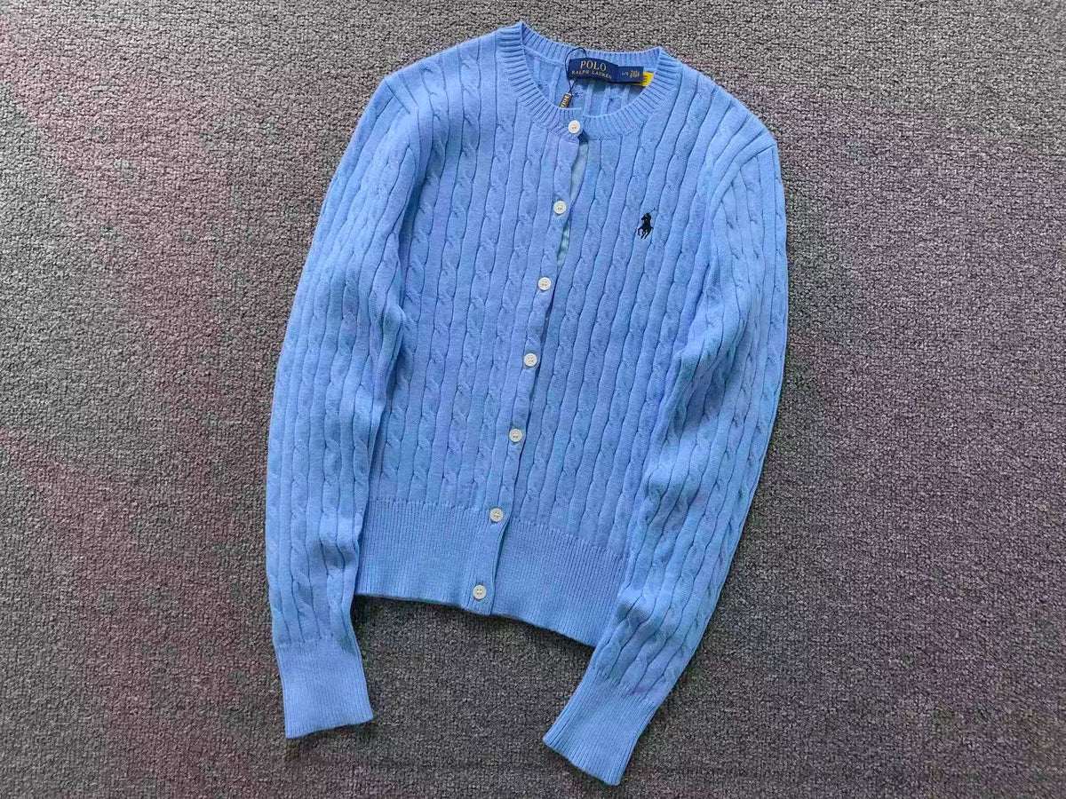 RL - Signature Cable Knit Cardigan