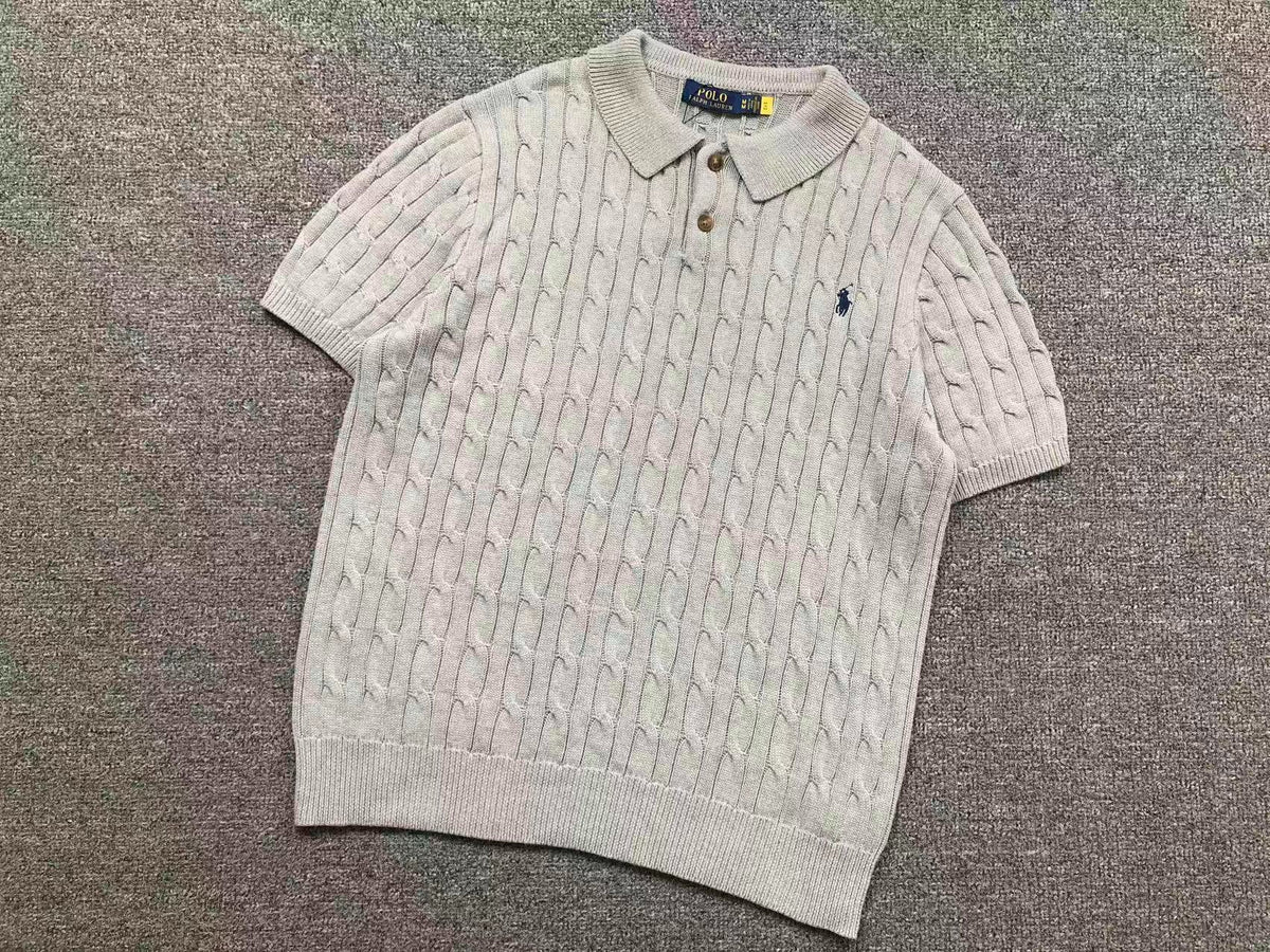 RL - Beaumont Cable Knit Polo
