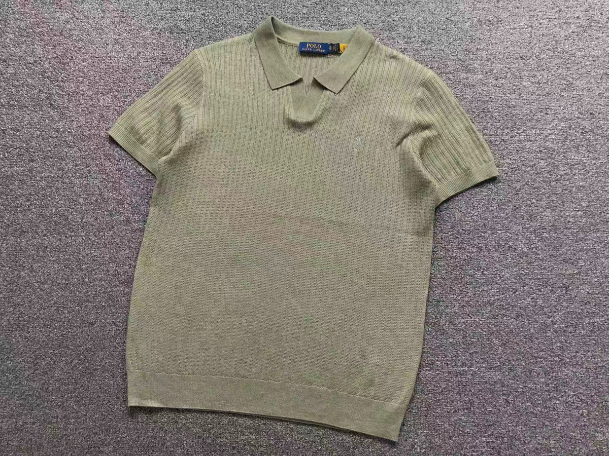 RL - Montclair Ribbed Knit Polo