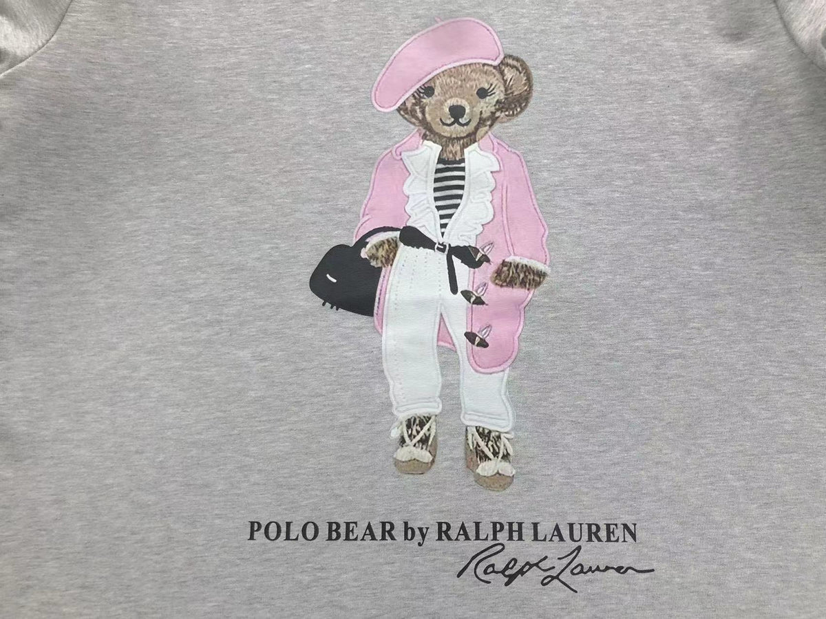 RL - Parisienne Bear Long-Sleeve Top