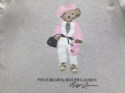 RL - Parisienne Bear Long-Sleeve Top