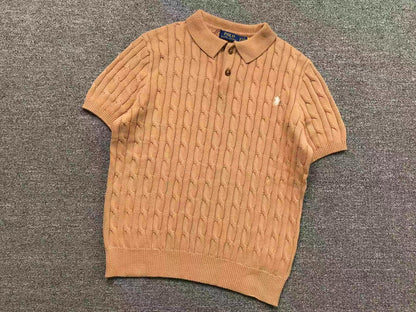 RL - Beaumont Cable Knit Polo