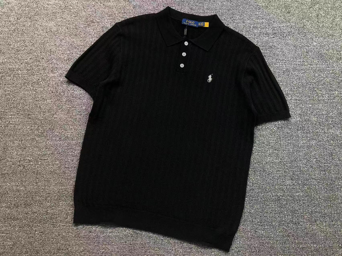 RL - Briarwood Ribbed Knit Polo