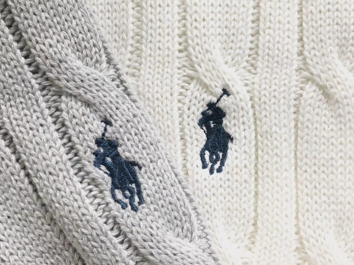 RL - Heritage Cable Knit Polo Set