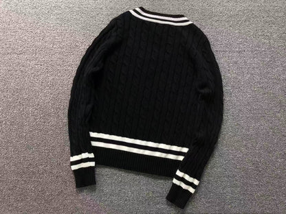 RL - Clubhouse Cable V-Neck Sweater